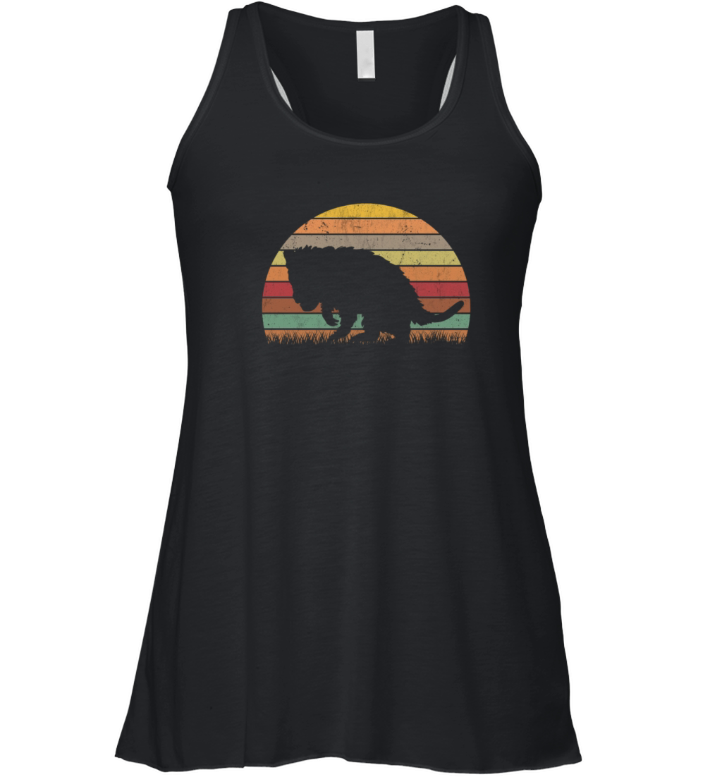 Opossum Retro Possum Vintage Women's Flowy Tank Top