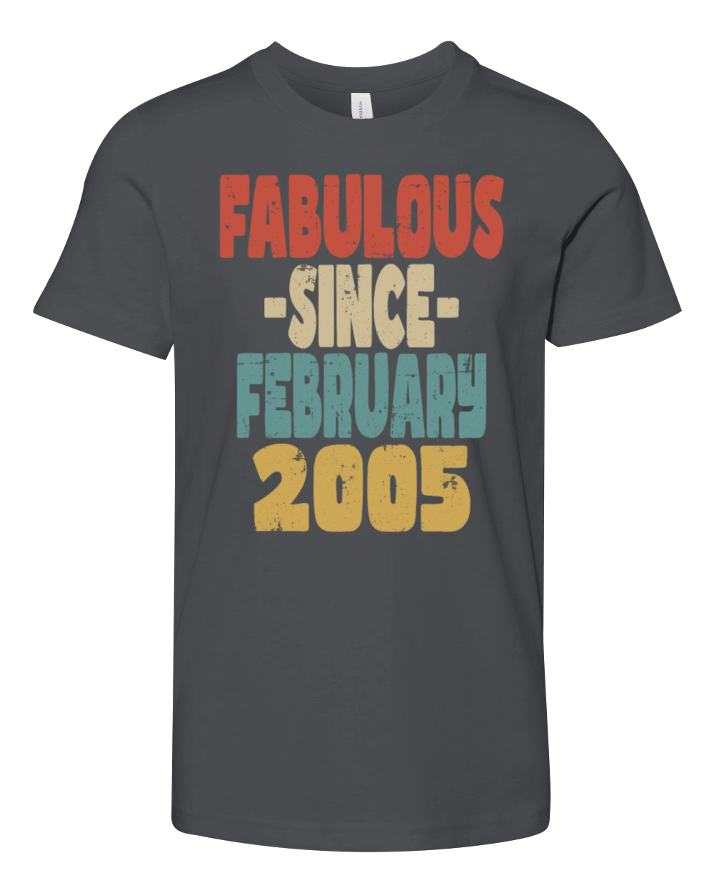 Fabulous February 2005 Youth Unisex Jersey Tee