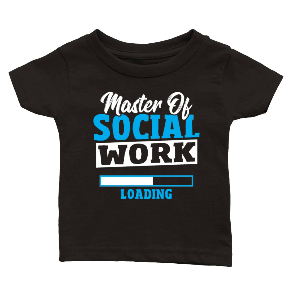 Caseworker Political Science Social Worker Classic Baby Crewneck T-shirt