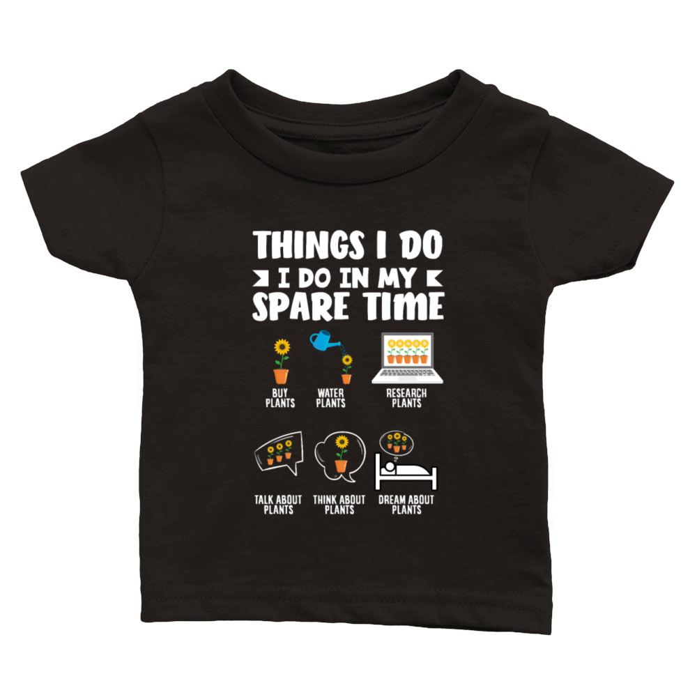 Funny Garden Gardener Gardening Landscaper Gift Classic Baby Crewneck T-shirt