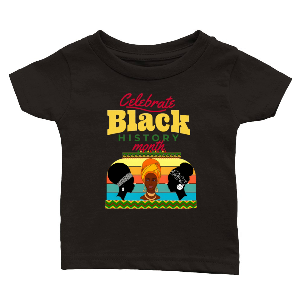 Unity in Diversity Commemorative Black History Classic Baby Crewneck T-shirt