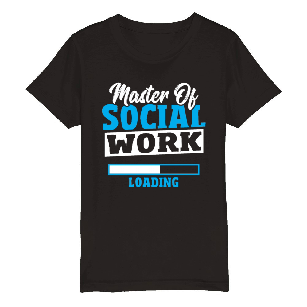 Caseworker Political Science Social Worker Organic Kids Crewneck T-shirt