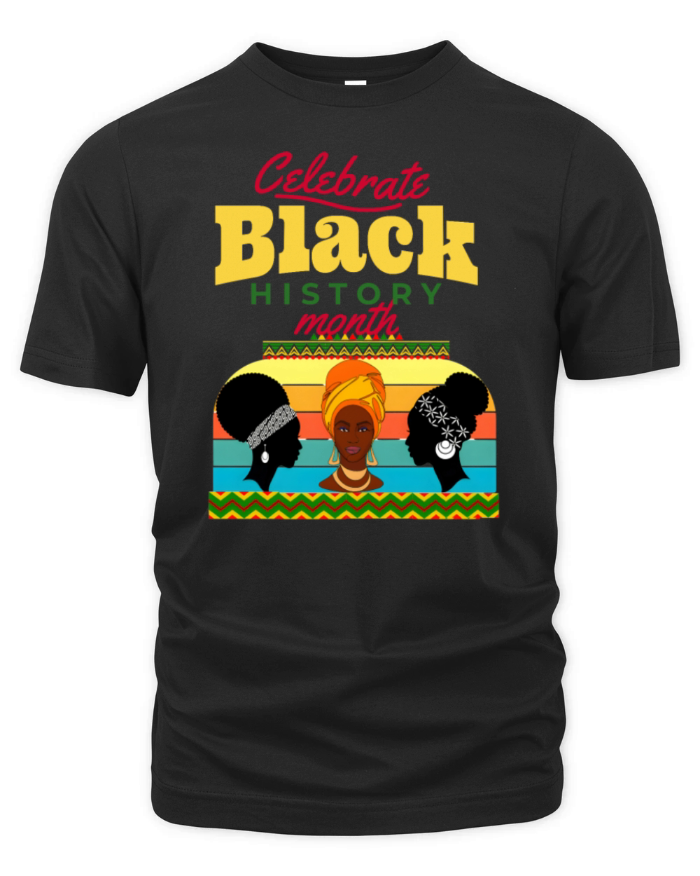 Unity in Diversity Commemorative Black History Organic Unisex T-shirt