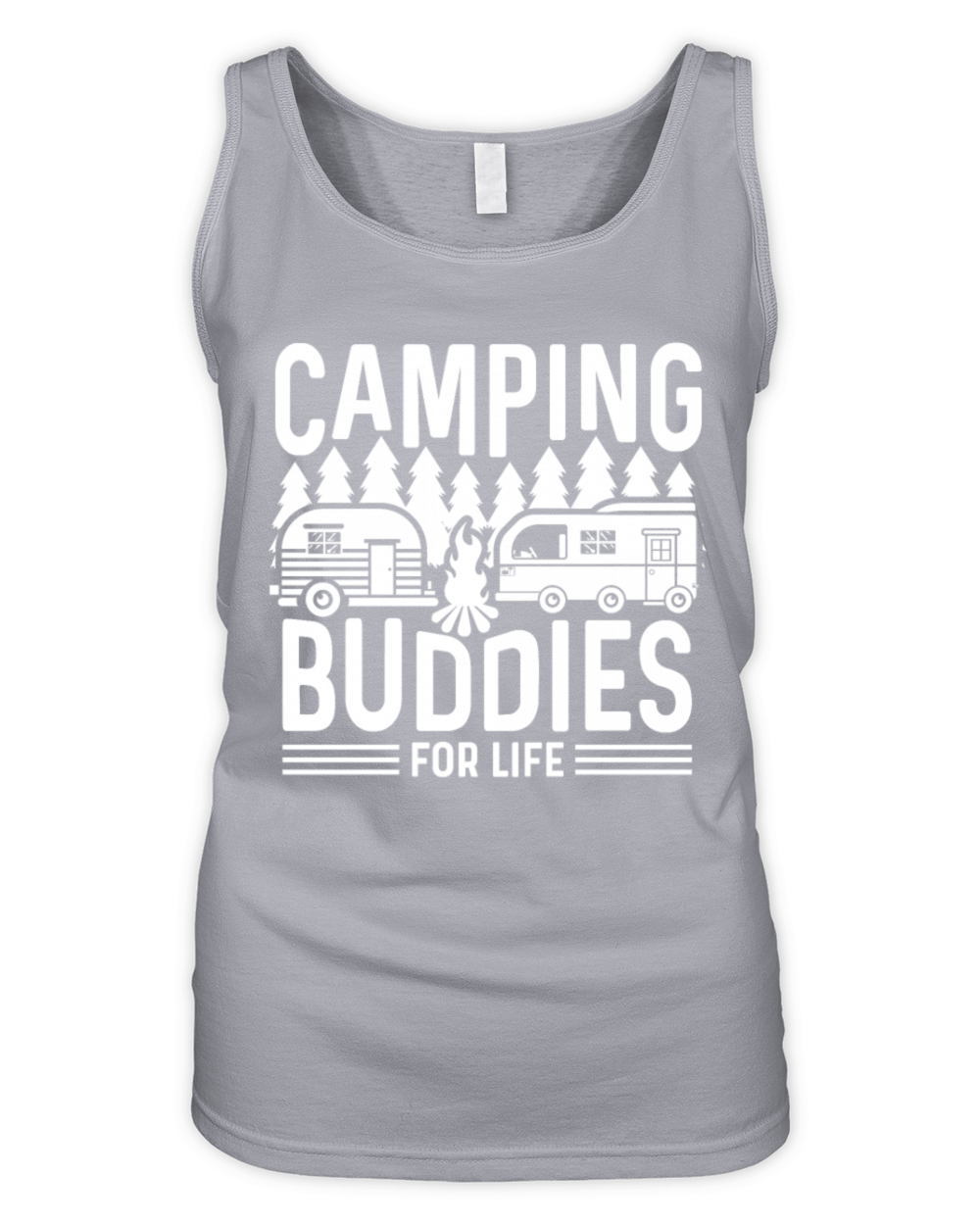 Camping Buddies Backpacker or Mountaineer Gift Organic Women's Tank Top