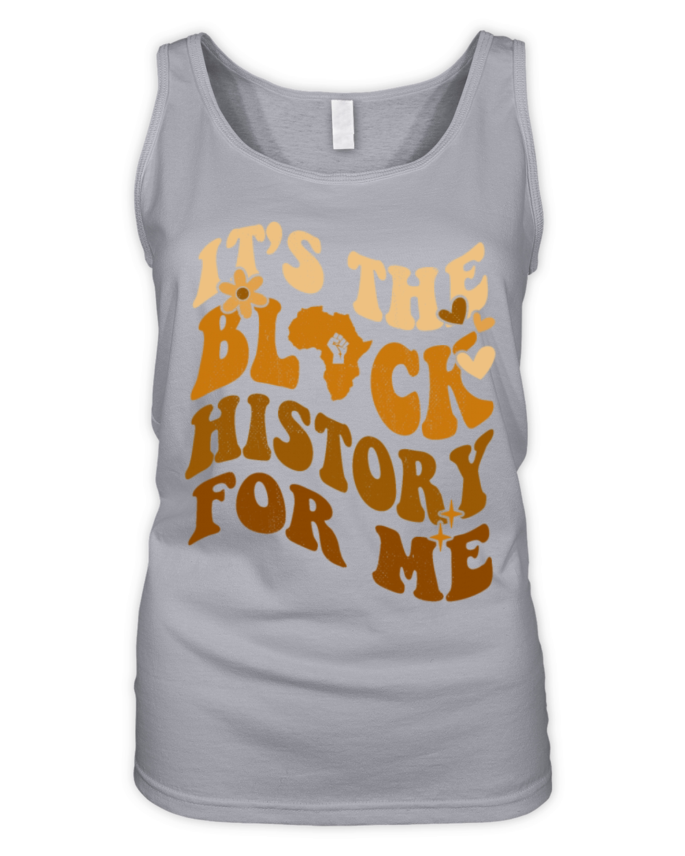 Its The Black History for Me African American Organic Women's Tank Top