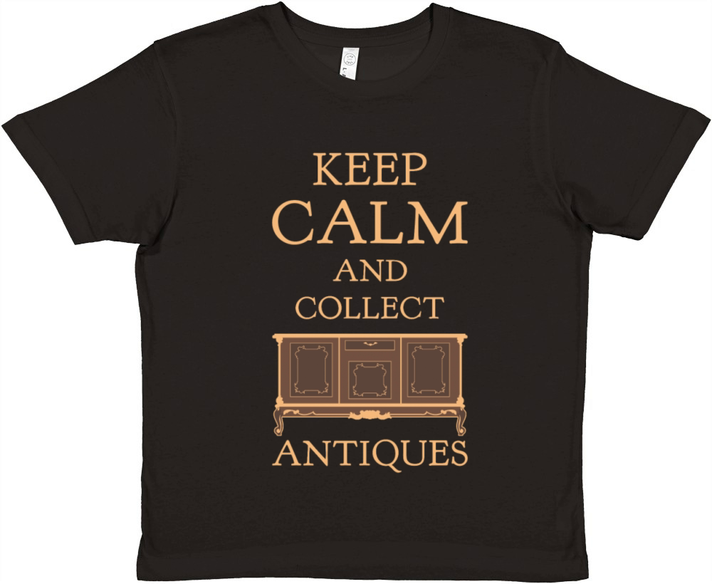 Antique Collector Passion - Keep Calm and Collect Premium Kids Crewneck T-shirt