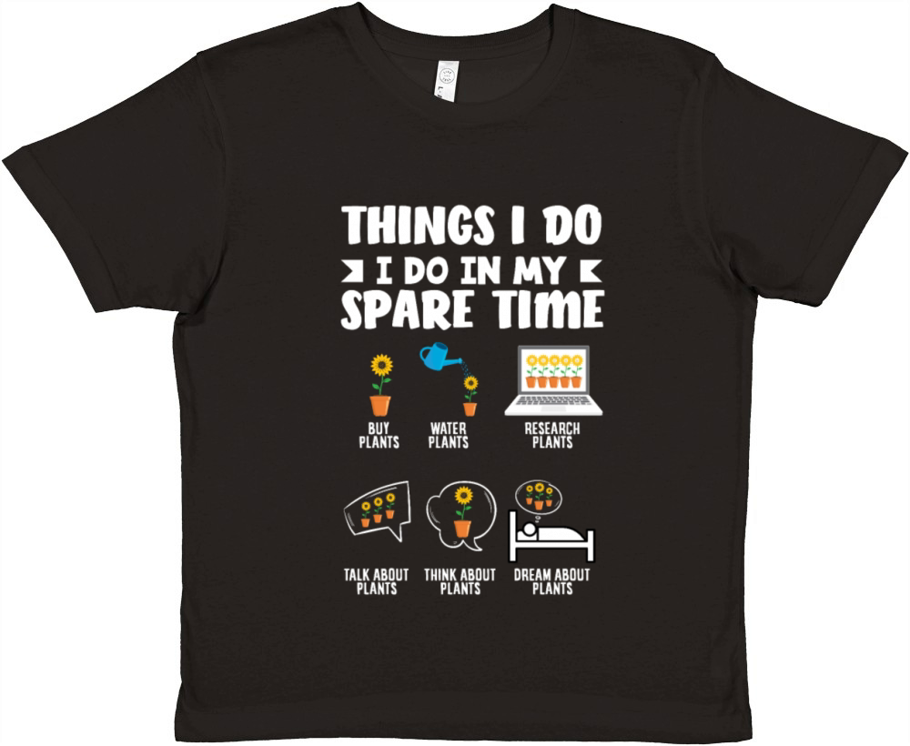 Funny Garden Gardener Gardening Landscaper Gift Premium Kids Crewneck T-shirt