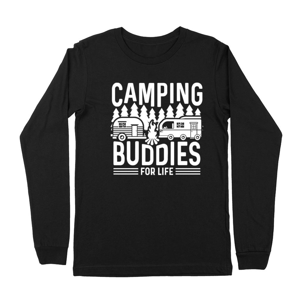 Camping Buddies Backpacker or Mountaineer Gift Premium Long Sleeve