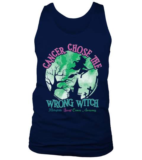 Cancer Witch Metastatic Breast Cancer Tank Top Unisex