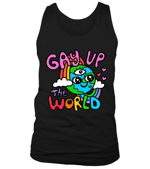gay up the world Tank Top Unisex