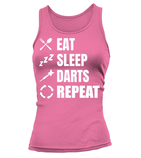 Eat Sleep Darts Tank top Woman