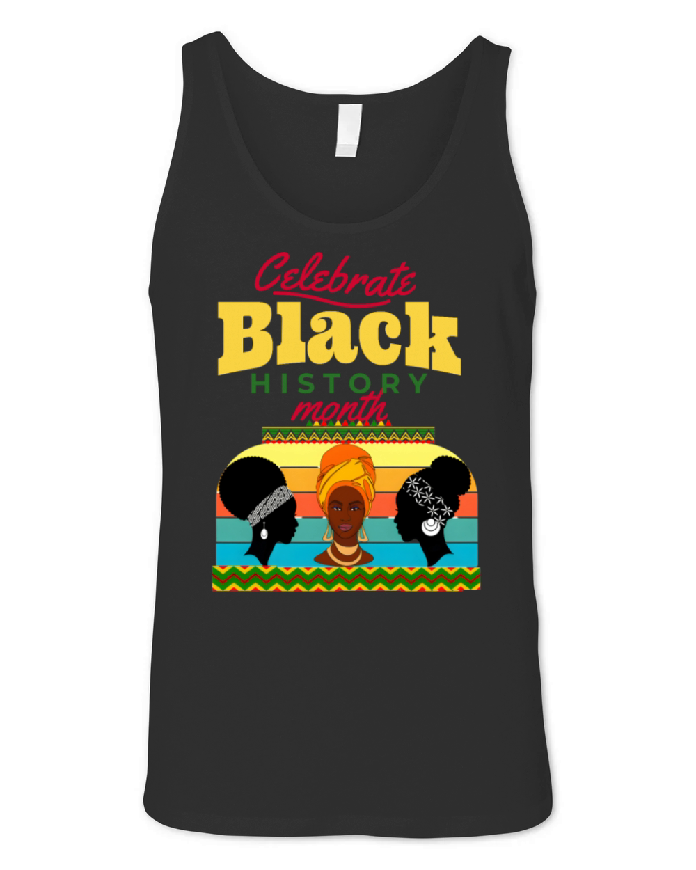 Unity in Diversity Commemorative Black History Unisex Jersey Tank