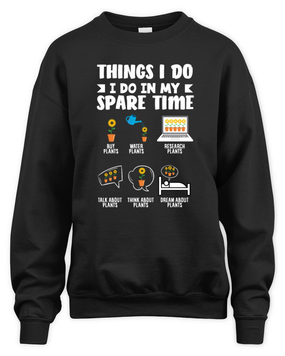 Funny Garden Gardener Gardening Landscaper Gift Unisex Premium Crewneck Sweatshirt