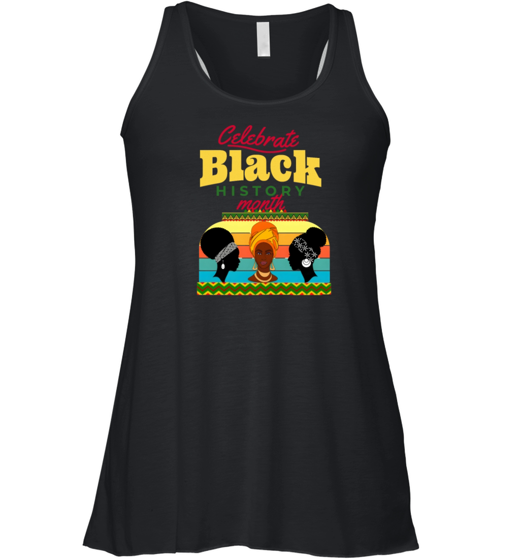 Unity in Diversity Commemorative Black History Women's Flowy Tank Top