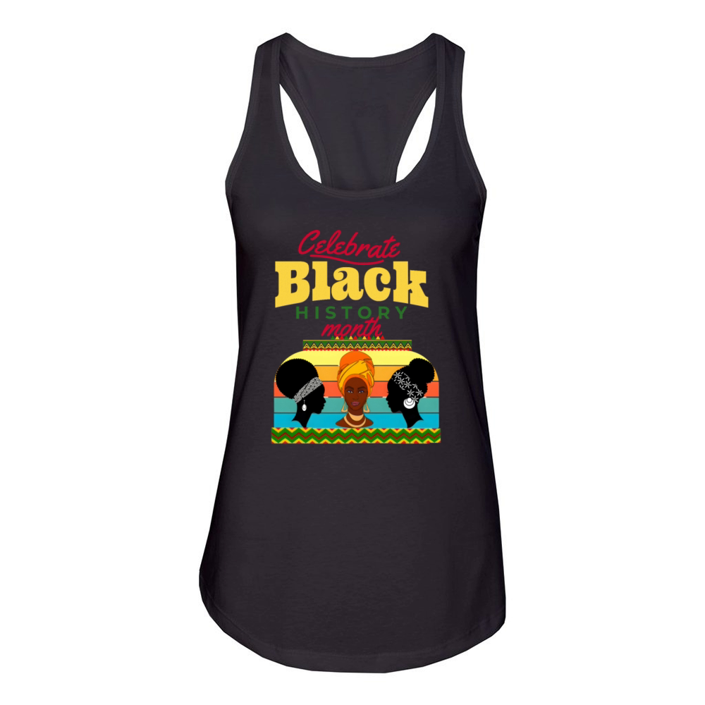 Unity in Diversity Commemorative Black History Women's Racerback Tank