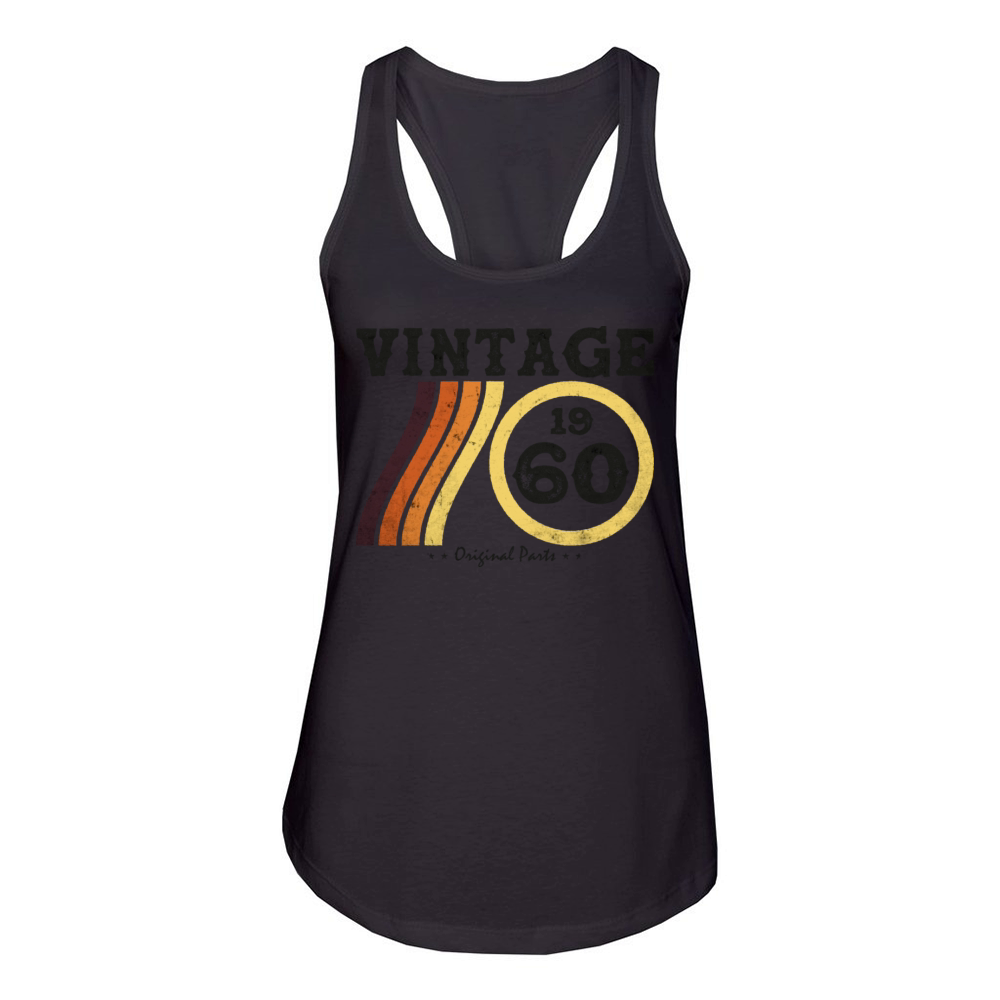 Vintage 1960 - Classic Limited Edition Retro 64 Women's Racerback Tank