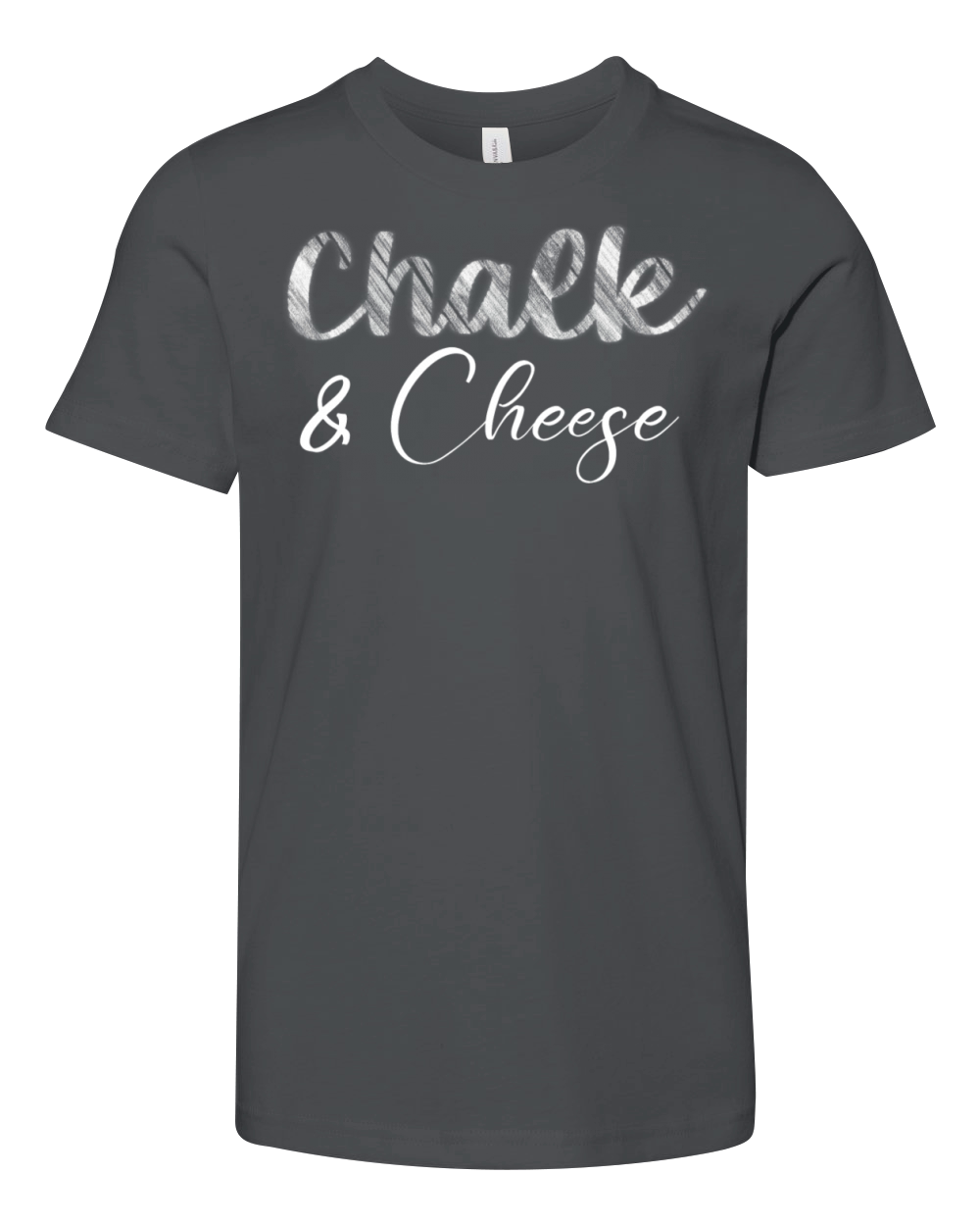 CHALK AND CHEESE Youth Unisex Jersey Tee