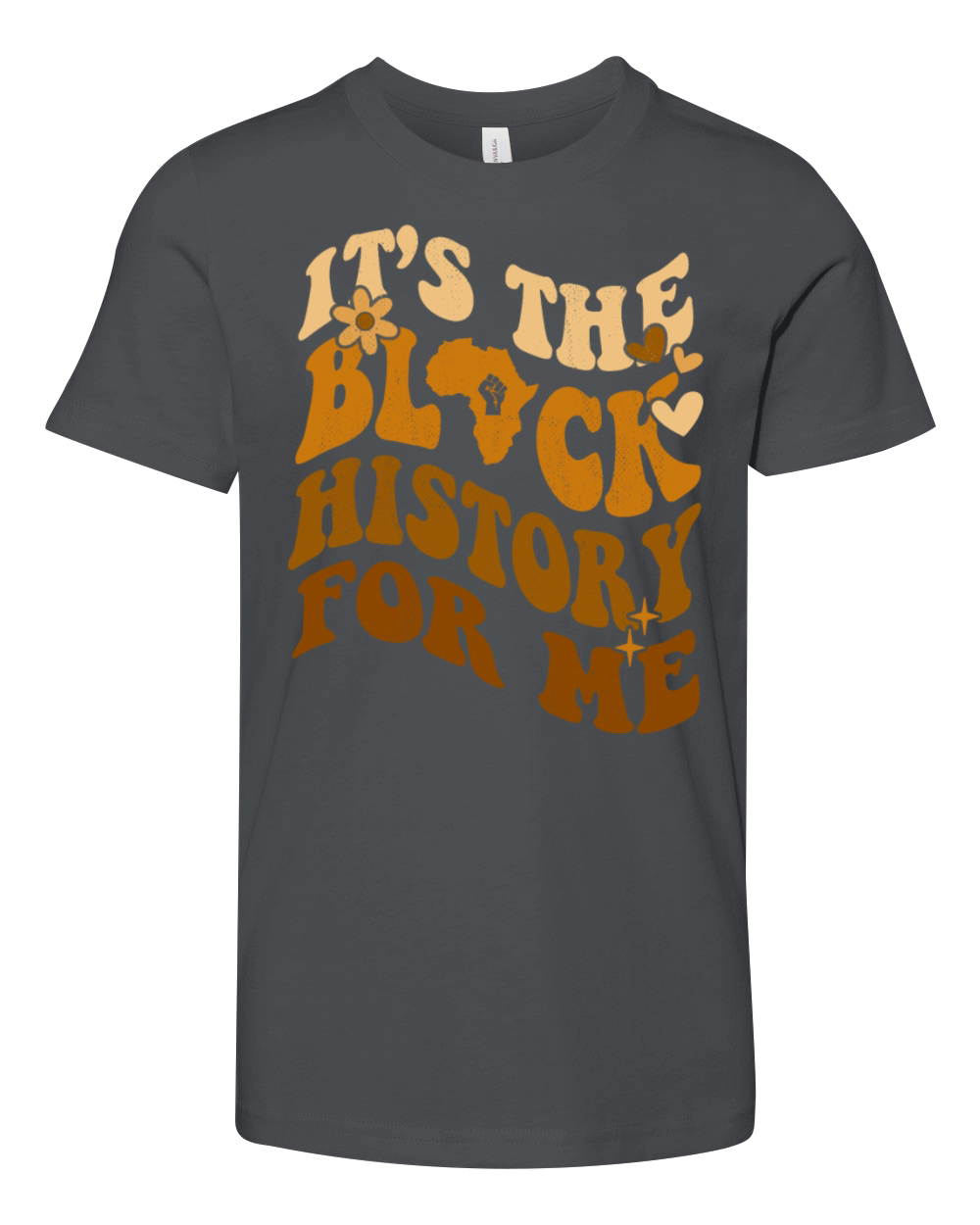 Its The Black History for Me African American Youth Unisex Jersey Tee