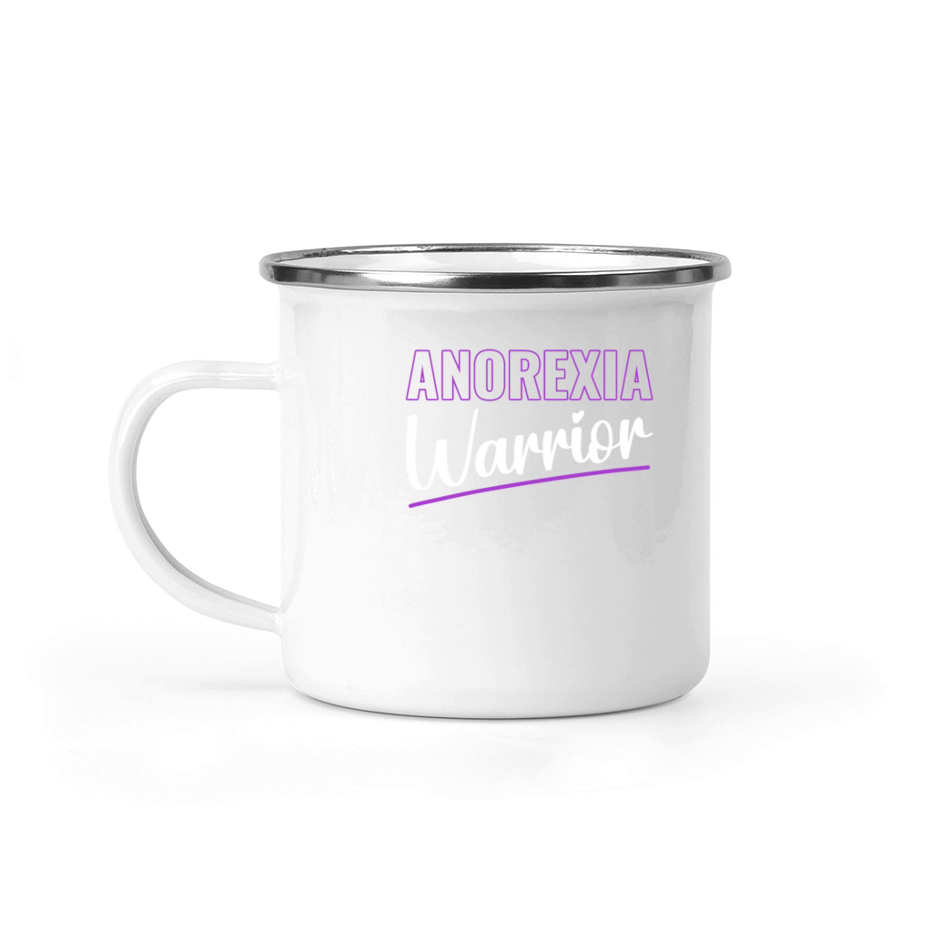 Anorexia Warrior Men Women Anorexia Awareness Camping Mug