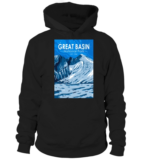 Great Basin National Park Wheeler Peak Vintage Hoodie Unisex