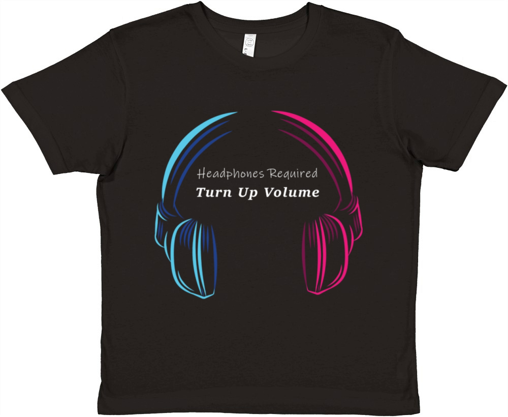 MUSIC ON Premium Kids Crewneck T-shirt