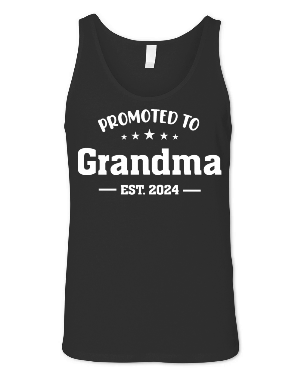 Promoted to Grandma 2024 Soon To Be Grandmother Unisex Jersey Tank