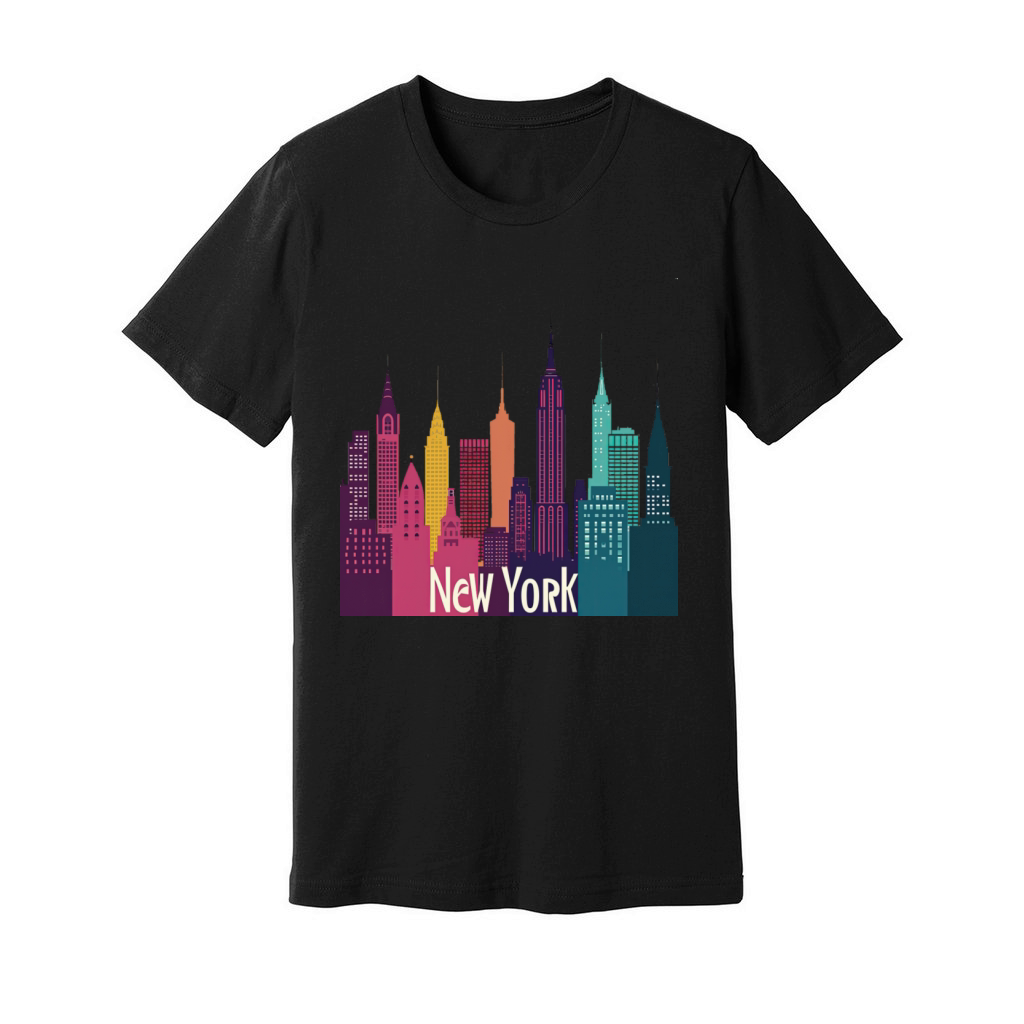 New York City Skyline Unisex Jersey Tee
