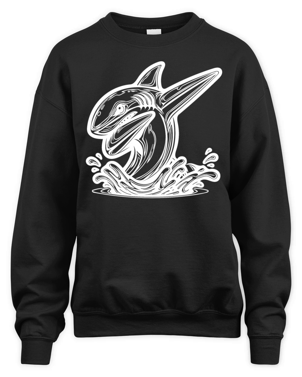 Grim Dabbing Shark - Dabbing Shark Unisex Premium Crewneck Sweatshirt