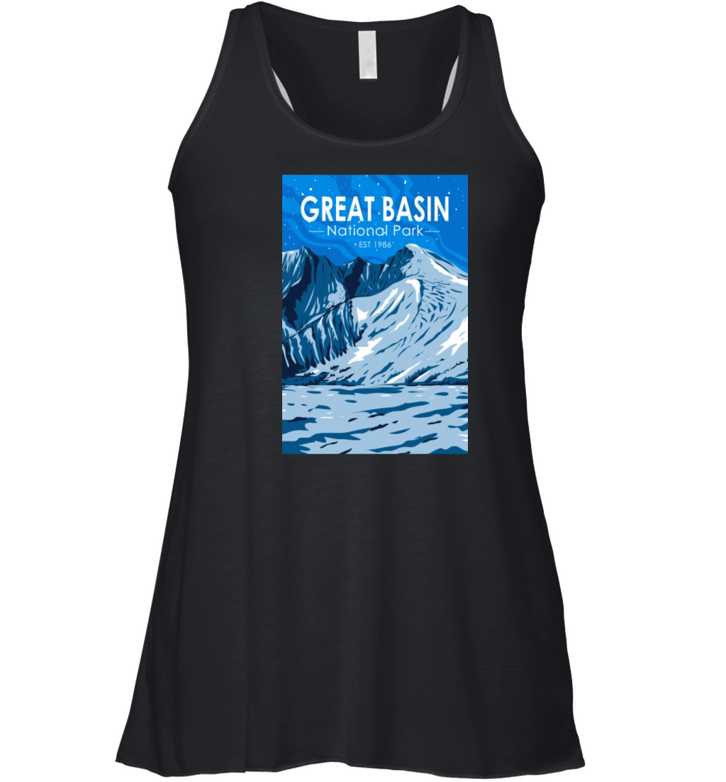 Great Basin National Park Wheeler Peak Vintage Women's Flowy Tank Top