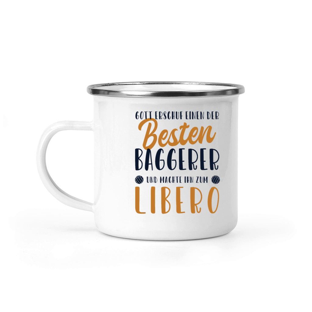 Libero Bester Baggerer Coach Team Player Trainer Camping Mug