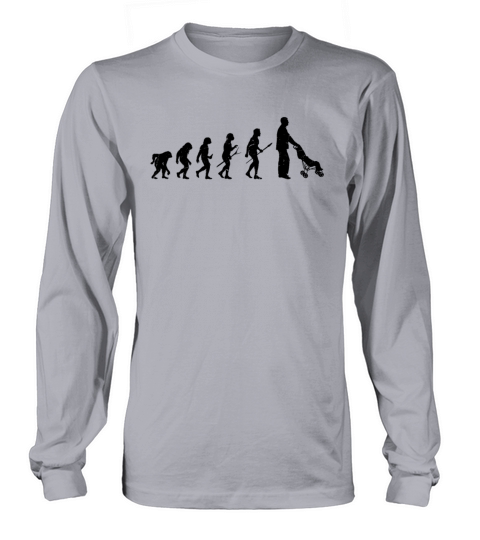 Daddy Evolution - Fathers Day Ideas Long sleeved Unisex