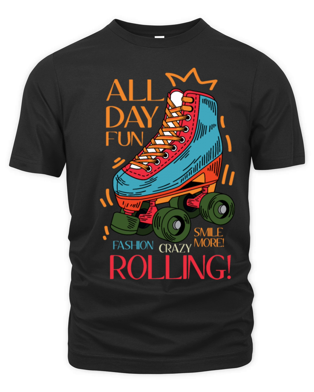 All day fun Cheerful Person Gift Organic Unisex T-shirt