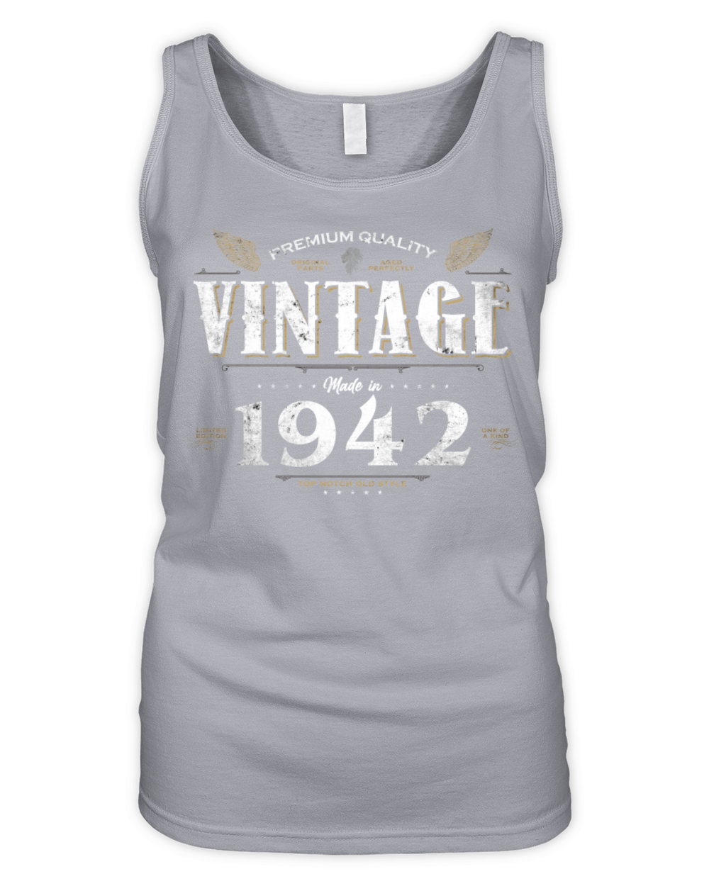 82 Years Old Vintage 1942 Limited Edition 82nd Organic Women's Tank Top