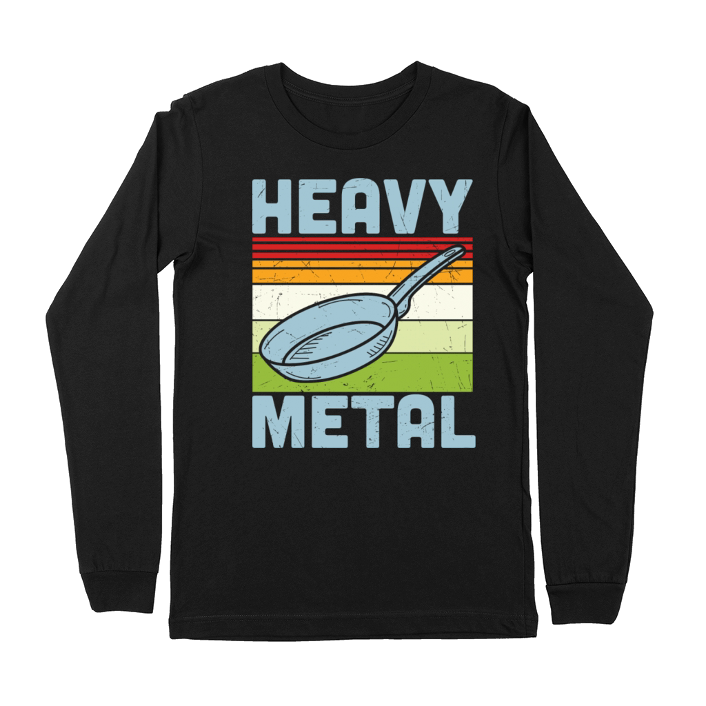 Heavy Metal Pan Frying Pan Premium Long Sleeve