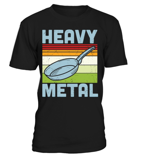 Heavy Metal Pan Frying Pan T-Shirt Unisex