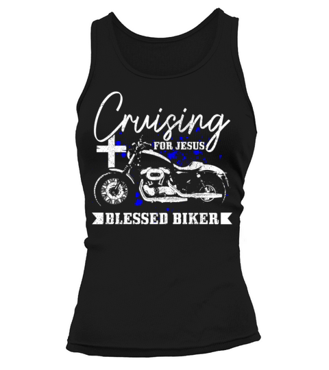 Motorcycle Biker Funny Gift Tank top Woman