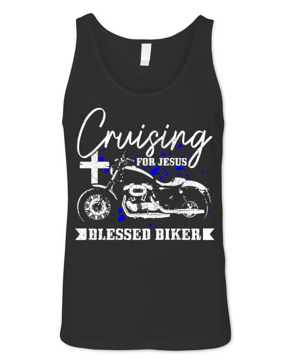 Motorcycle Biker Funny Gift Unisex Jersey Tank