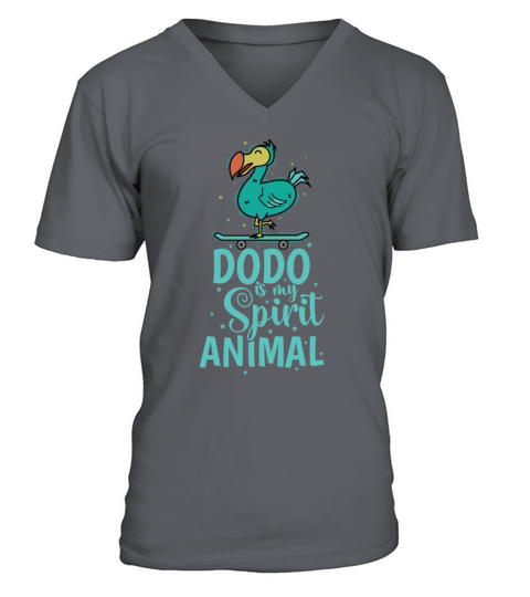 Dodo is my Spirit Animal Bird from Mauritius V-Neck T-shirt