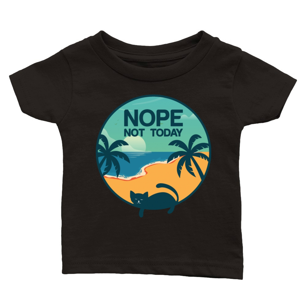 Cute Kawaii Cat Classic Baby Crewneck T-shirt