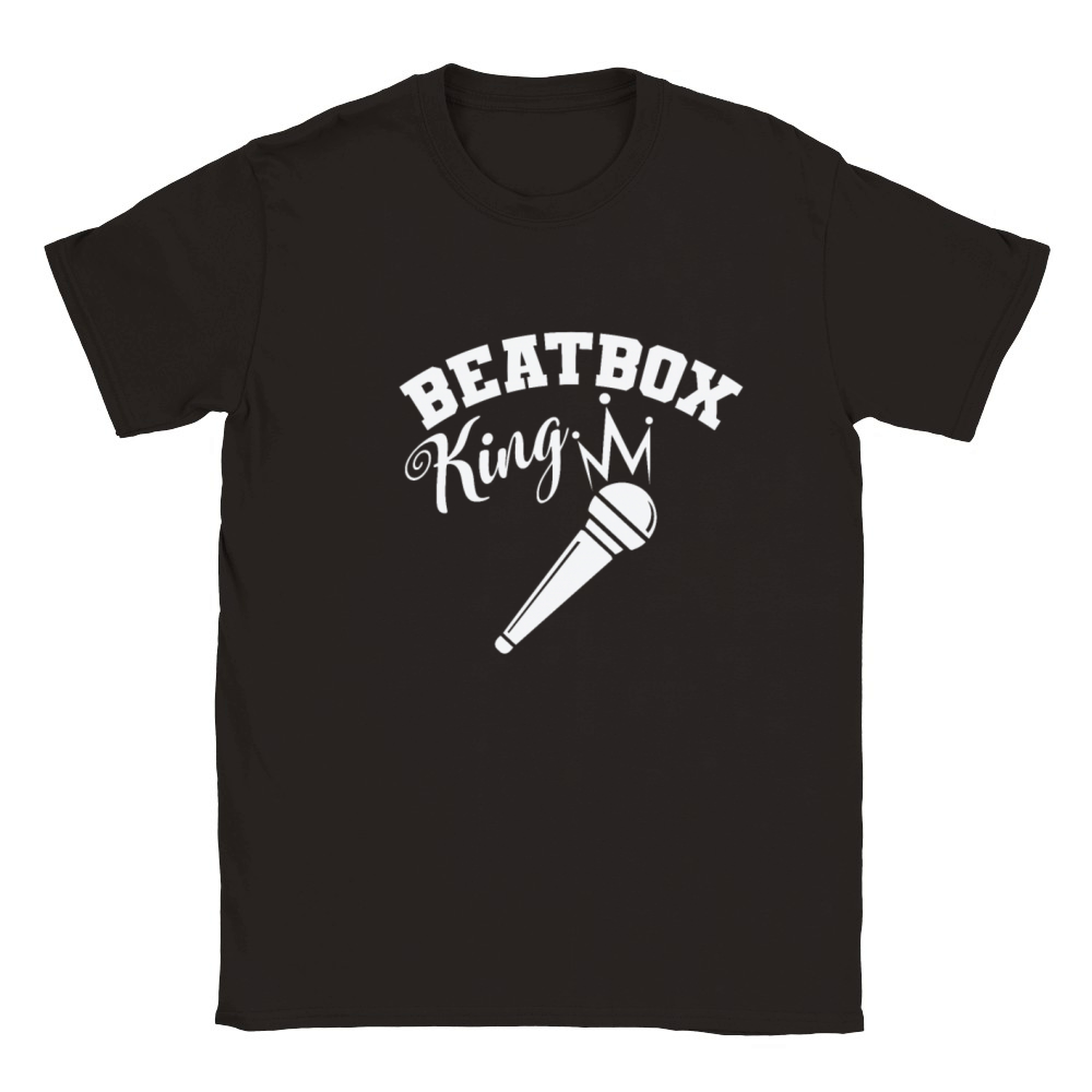 Beatbox King on the Microphone Classic Kids Crewneck T-shirt