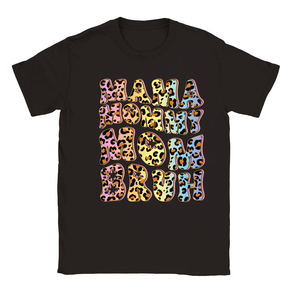 Mama mommy mom bruh Classic Kids Crewneck T-shirt