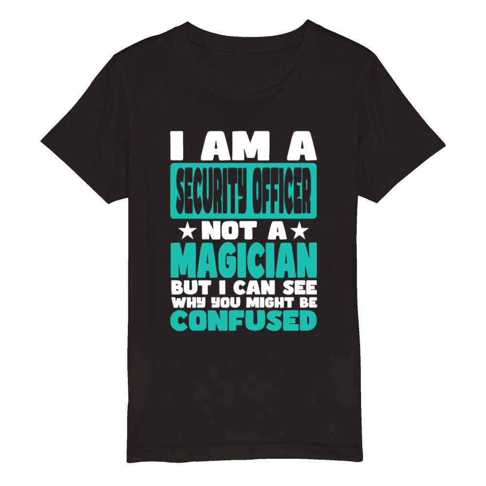Security Officer Organic Kids Crewneck T-shirt