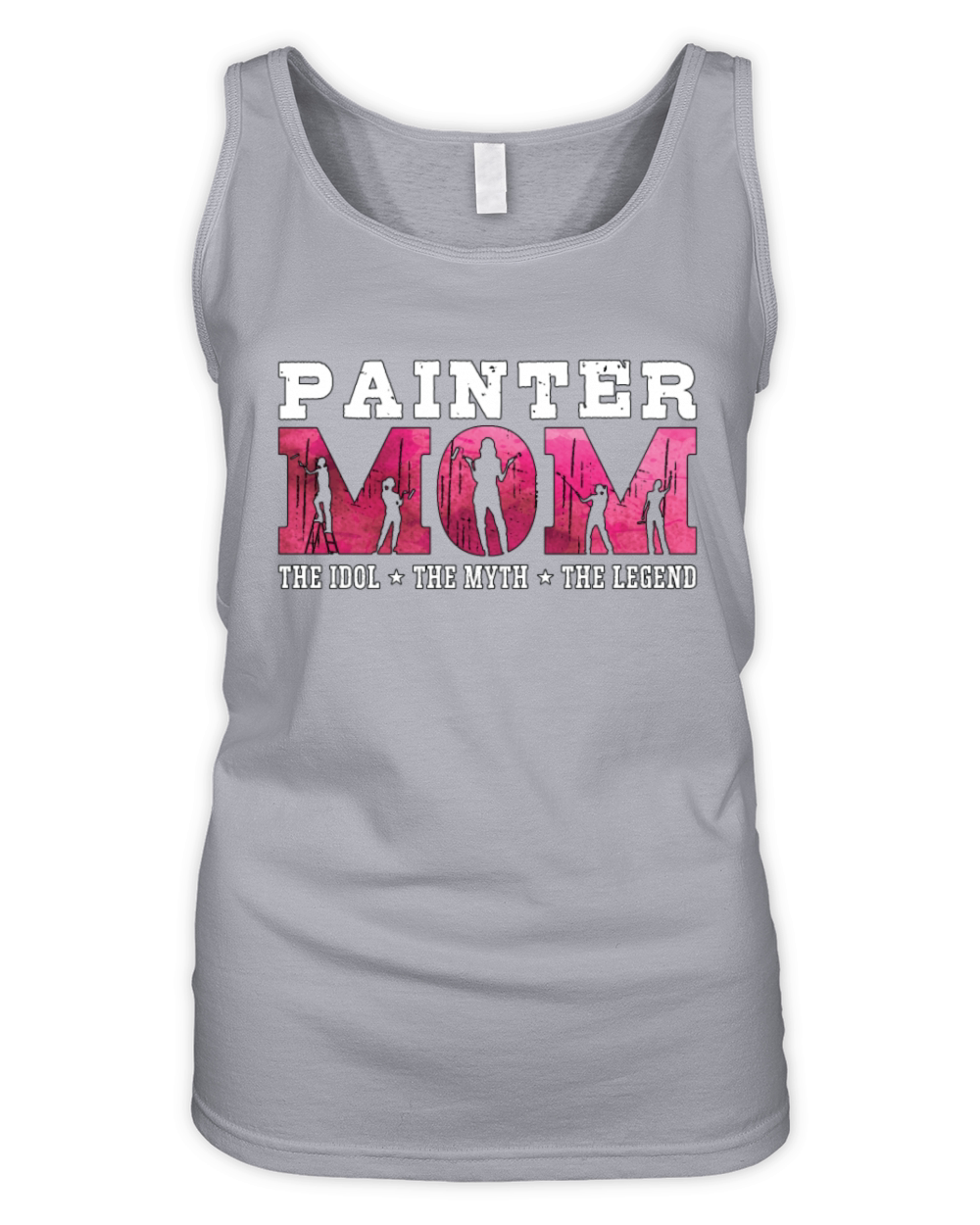 Painter Dad The Idol The Myth The House Painter Organic Women's Tank Top