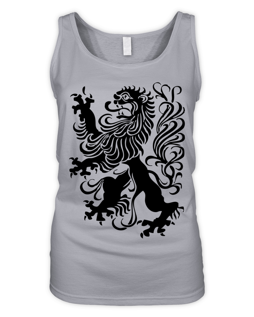 royal lion design Organic Women's Tank Top