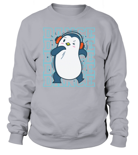 Penguin loves Dance Animal Antarctica Sweatshirt Unisex