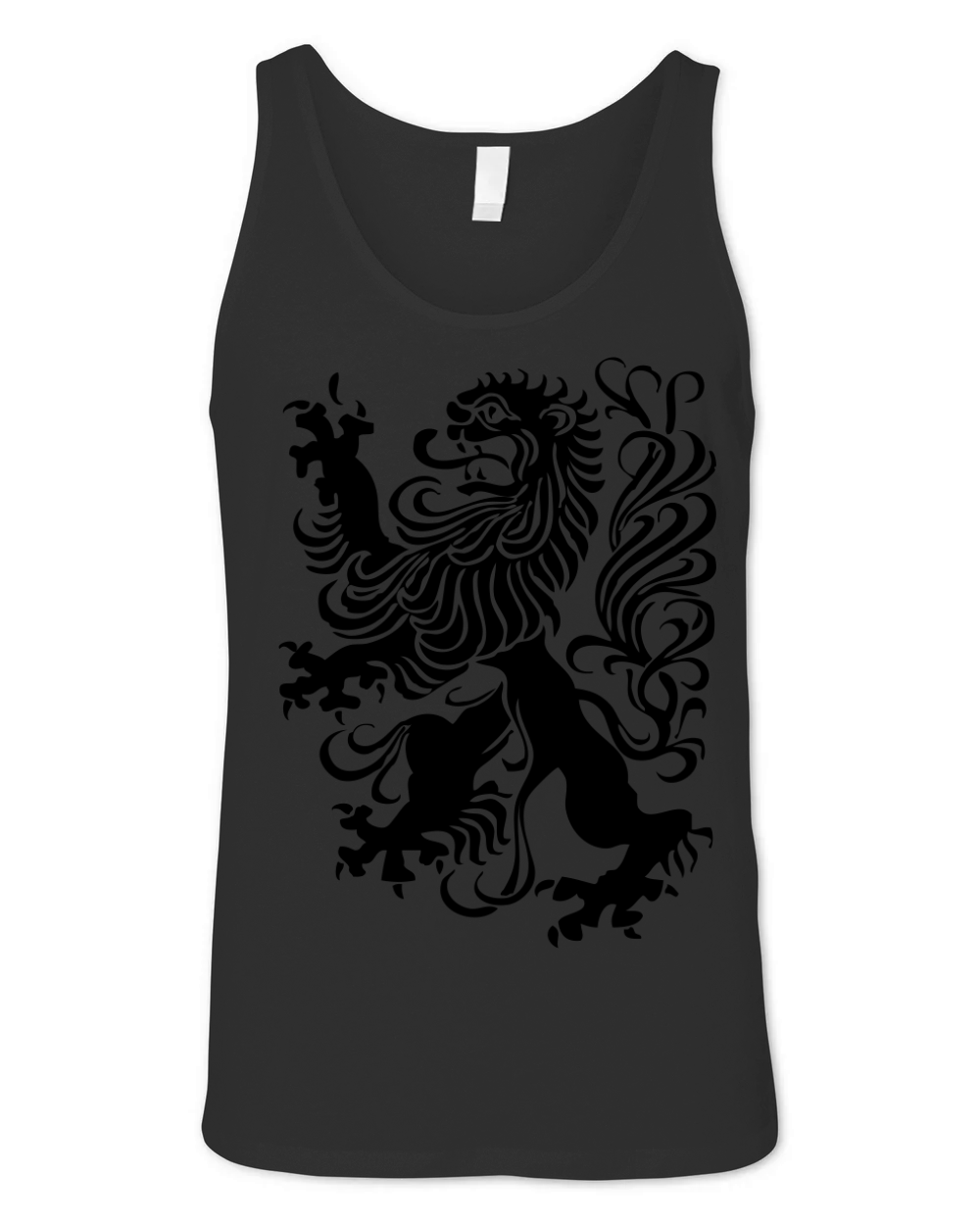 royal lion design Unisex Jersey Tank