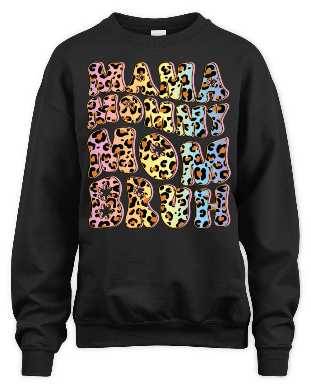 Mama mommy mom bruh Unisex Premium Crewneck Sweatshirt