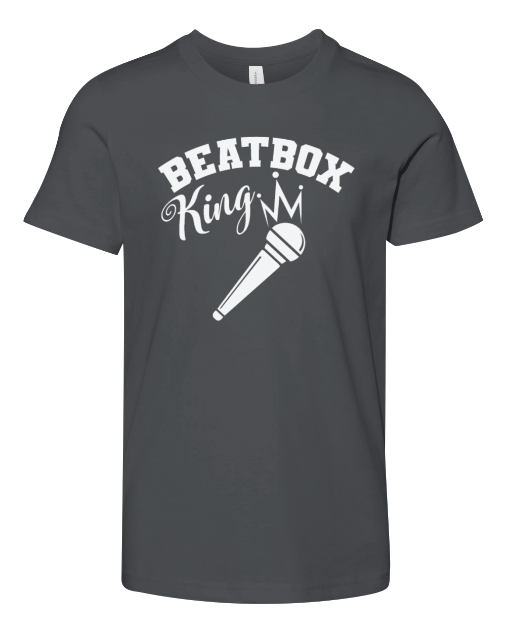 Beatbox King on the Microphone Youth Unisex Jersey Tee