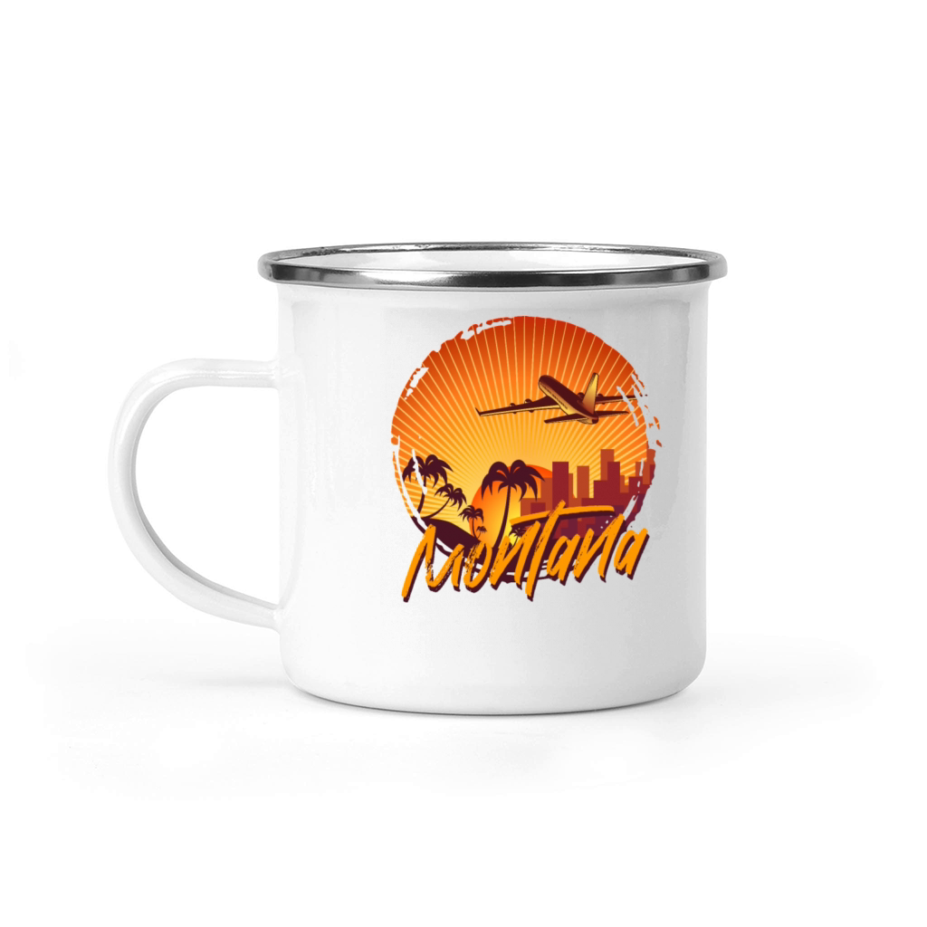 Montana Usa Staate Camping Mug