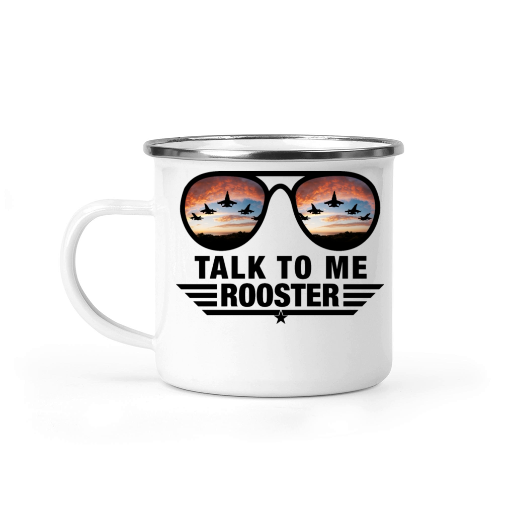 Talk to me rooster Camping Mug